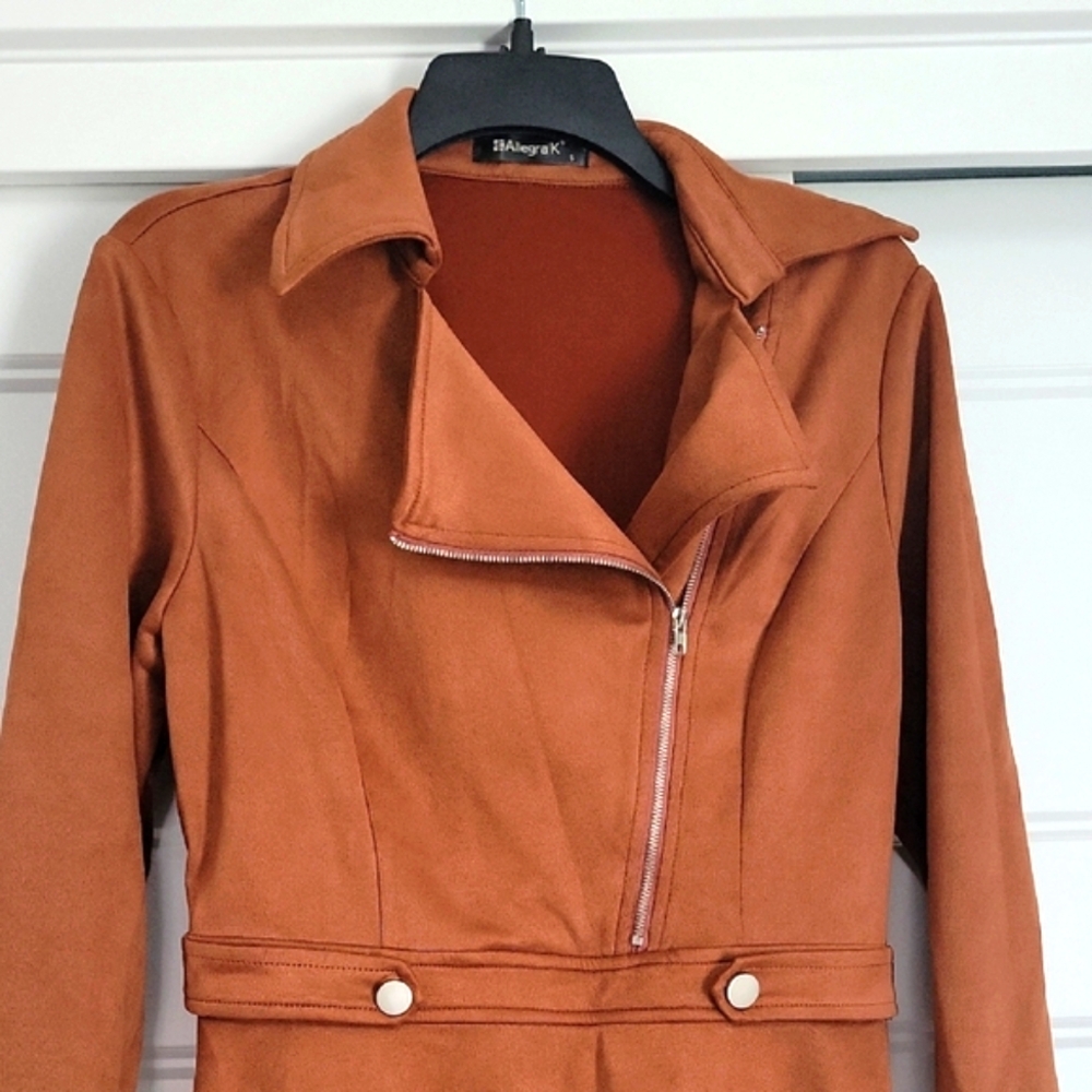 Allegra K Rich Brown Garment - Picture 4 of 7